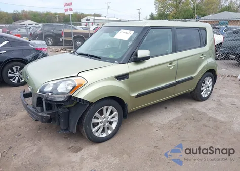 2013 Kia Soul + из США, поврежденный, VIN KNDJT2A68D7577642